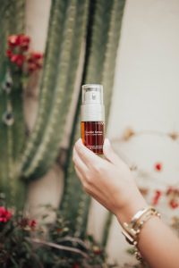 Ashley Zeal from Two Peas in a Prada shares a review for Clarins Next Generation Double Serum
