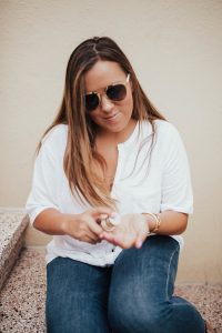 Ashley Zeal from Two Peas in a Prada shares a review for Clarins Next Generation Double Serum