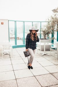 Ashley Zeal from Two Peas in a Prada shares what to wear when you're sick of wearing boots. She is wearing the Aquatalia Golda. Top San Francisco blogger.