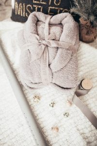 Ashley Zeal from Two Peas in a Prada shares her favorite items from the QVC Holiday Shop. Featuring Elemis, First Aid Beauty, Barefoot Dreams and more.