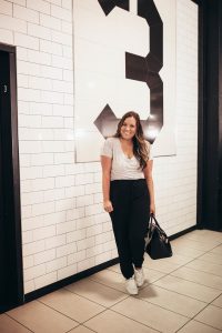 Ashley Zeal from Two Peas in a Prada shares the best basics. She is wearing LAmade from Zappos.com.