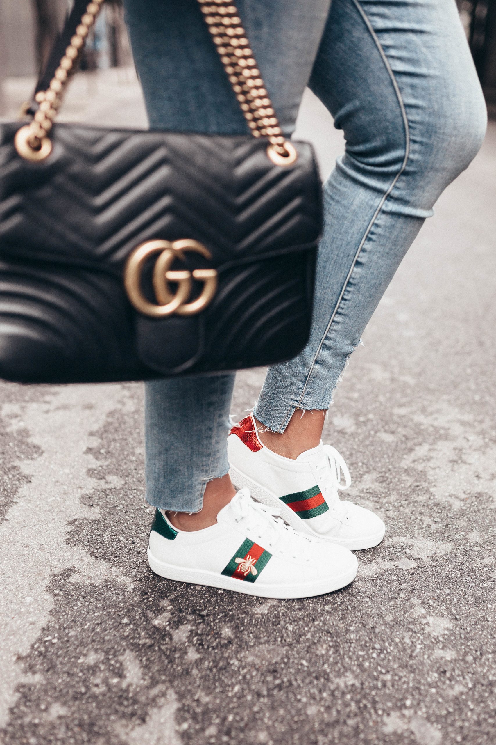 How to Clean Gucci Sneakers (or any shoes) - Ashley & Emily