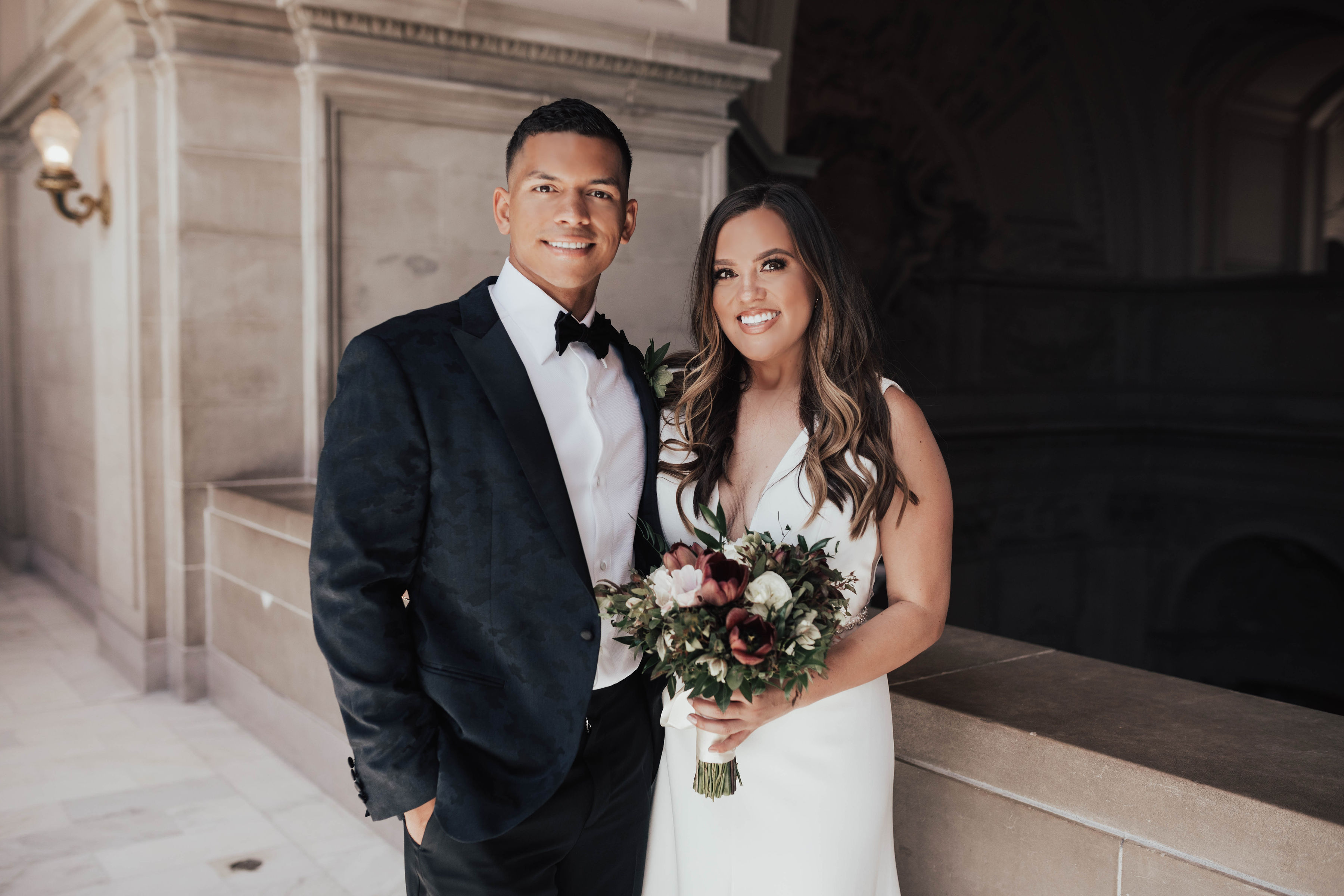 city hall wedding veil