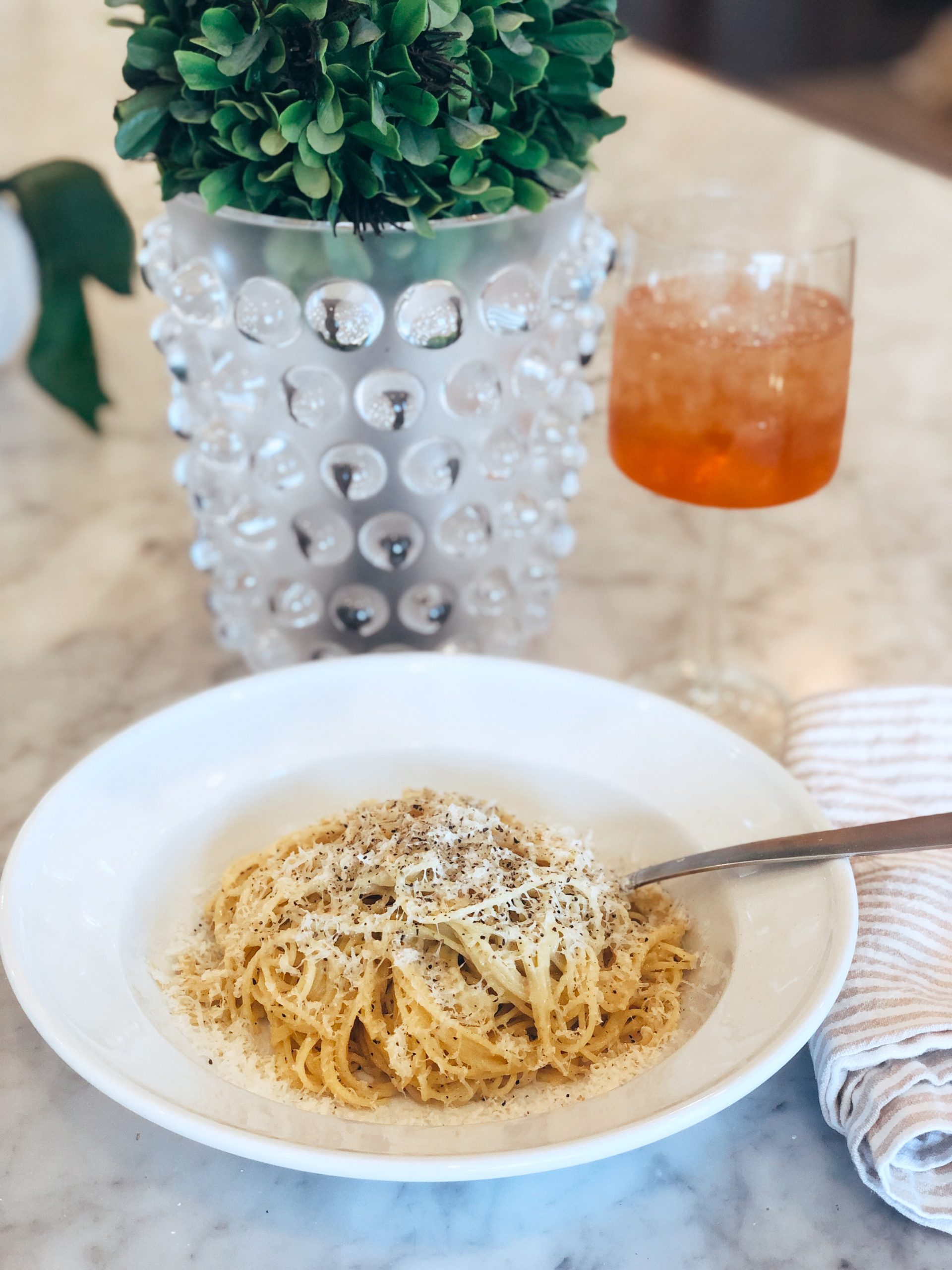 Emily's Easy Cacio E Pepe Recipe - Ashley & Emily