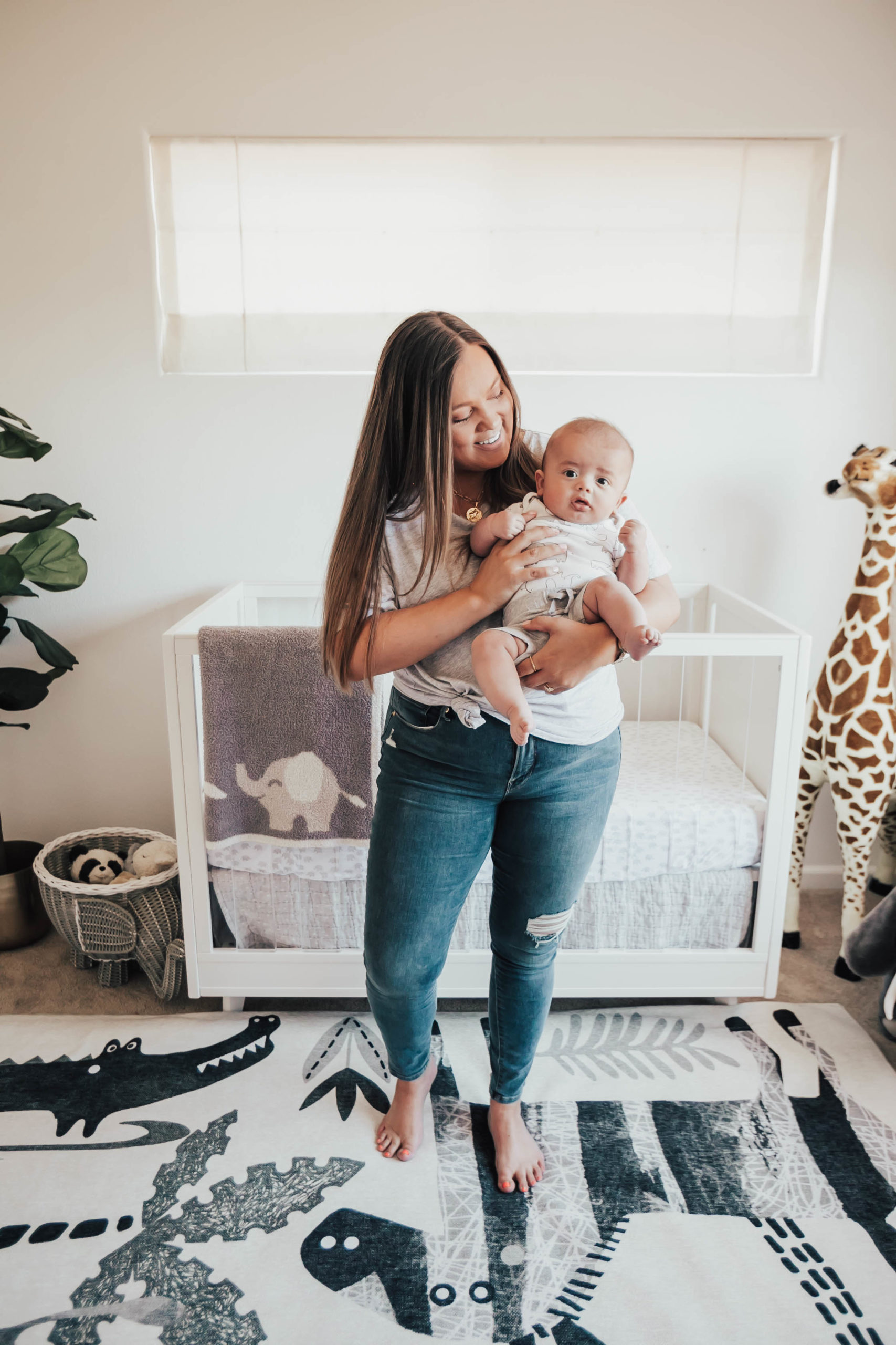 Reno Blogger, Ashley Zeal Hurd, from The Ashley & Emily blog shares Baby Joe's Nursery reveal. See all of the items they chose and their most used products!